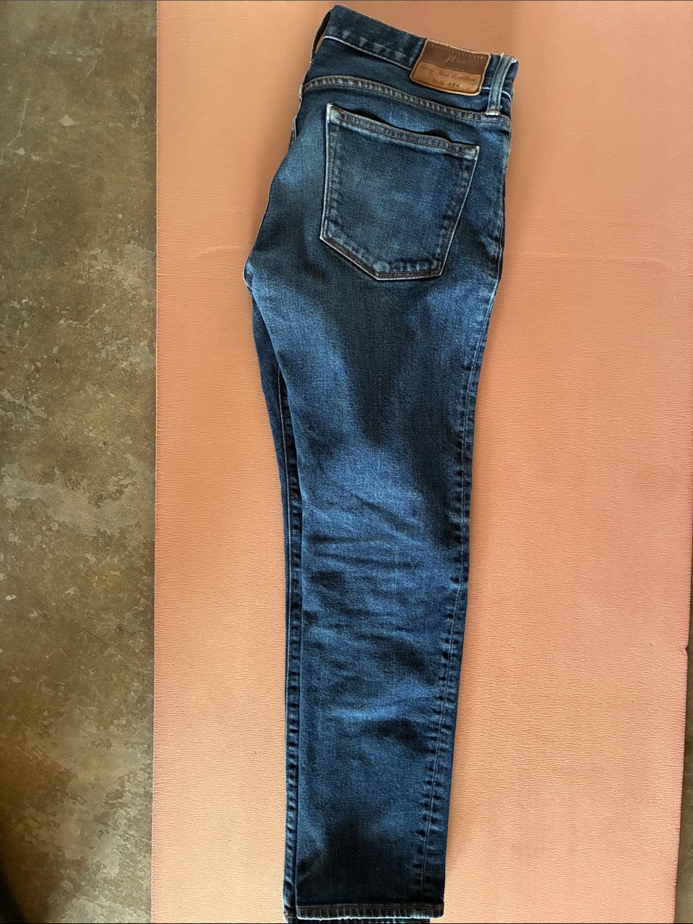 J. Crew Men's Slim Straight Jeans in Dark Blue 30x30 style 484